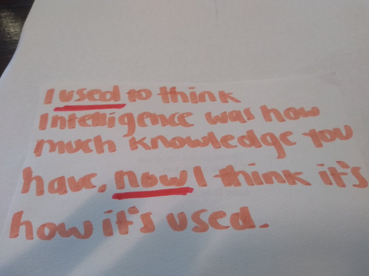 Ms_Poirot's tweet photo. Teaching about intelligence in #psychclass always feels very important. Learning the history of IQ tests, considering different theories, and influences on intelligence, students come away with a broader view of themselves and society.  #edchat #psychat #psychedchat #aelincoln https://t.co/AGGrIQ7thX