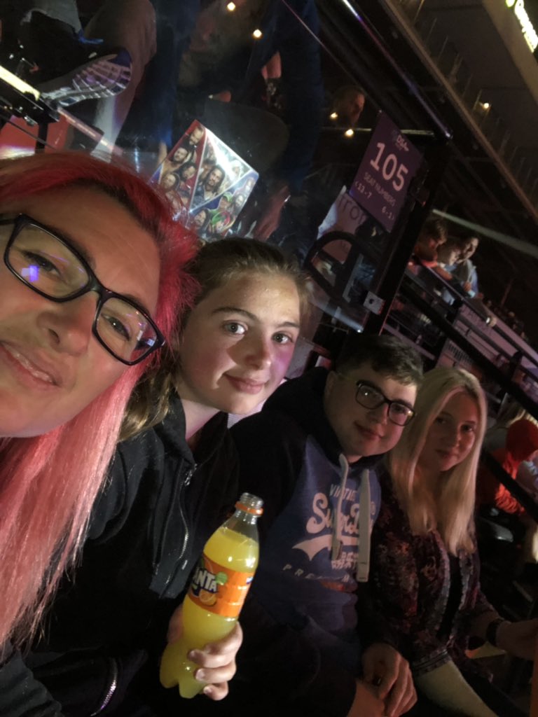 #WWESHEFFIELD Lisa, Milli, Ben and Saffron 💪🏽💥
