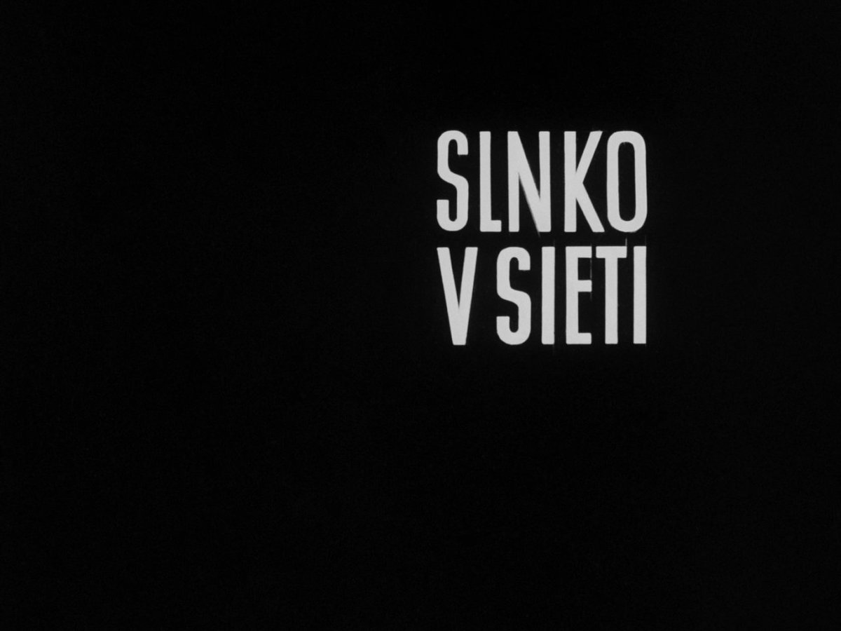 Slnko v sieti (1963) dir. by Štefan Uher.
