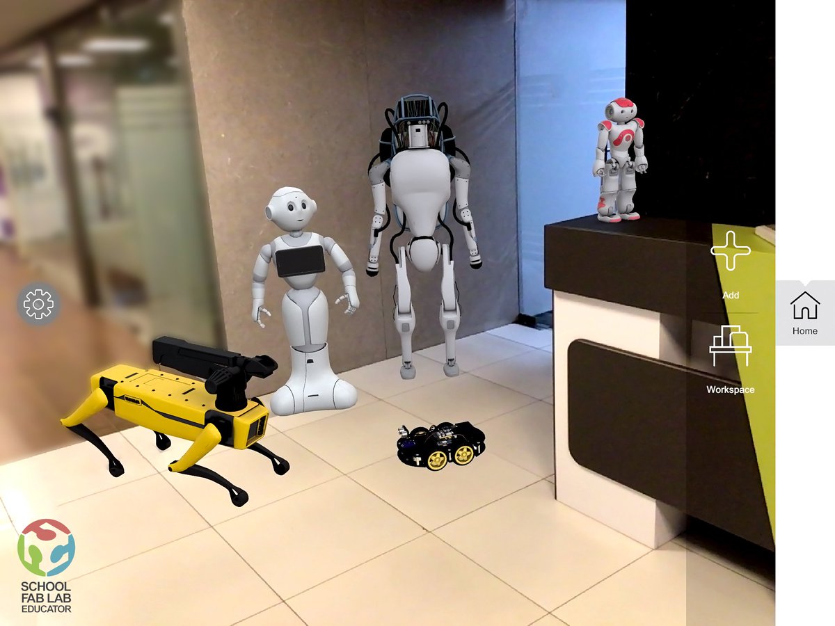FabLabConnect's tweet photo. #Robotics - Meet some widely popularized robots such as the Nao #Robot, Pepper, #Atlas, Spot, and a 4WD Buggy. #ArtificialInteligence #technology #Sciencetech #fablabconnect https://t.co/OEumWBfyEk