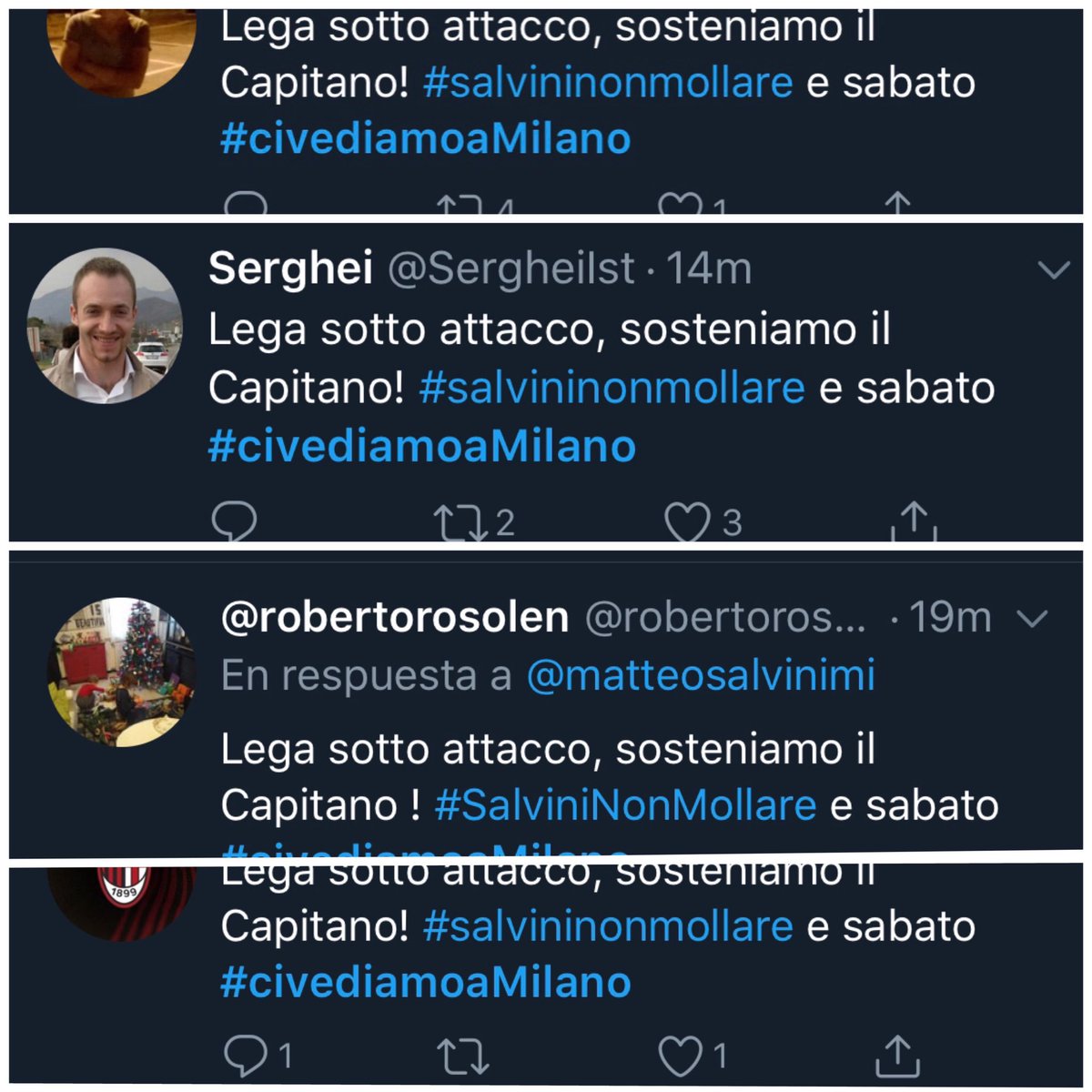 Twitter Matteo Salvini bot