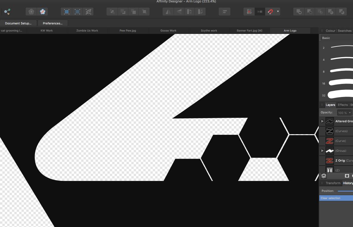 ChaosFleabag's tweet image. Post Netflix watchings I can get back into doing weird design stuff in #affinitydesigner.  If you don&apos;t know Affinity Designer and Photo (and soon to be Publisher) are Adobe replacements for about £50.  And they&apos;re super awesome! #Adobe #NoSubscriptions #Illustrator #Photoshop
