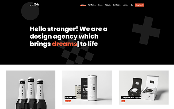 A new website template launched! :) "Alva - Portfolio HTML Website Template". Get it here: wrapbootstrap.com/theme/alva-por…