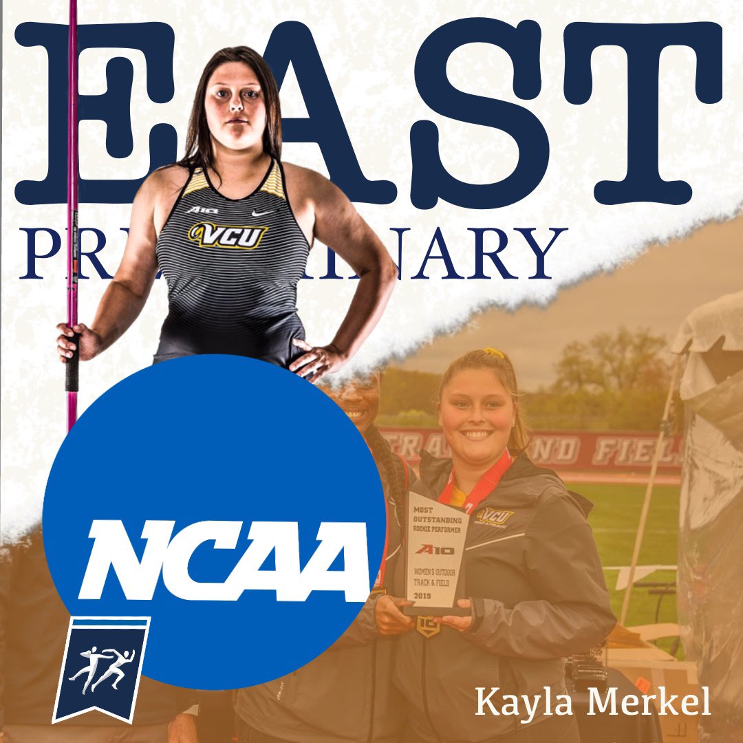 VCUTracknXC's tweet photo. Kayla Merkel - Women’s Javelin Throw  #LetsGoVCU #VCUThrowsquad 🚀 https://t.co/R4IyhNg0s8