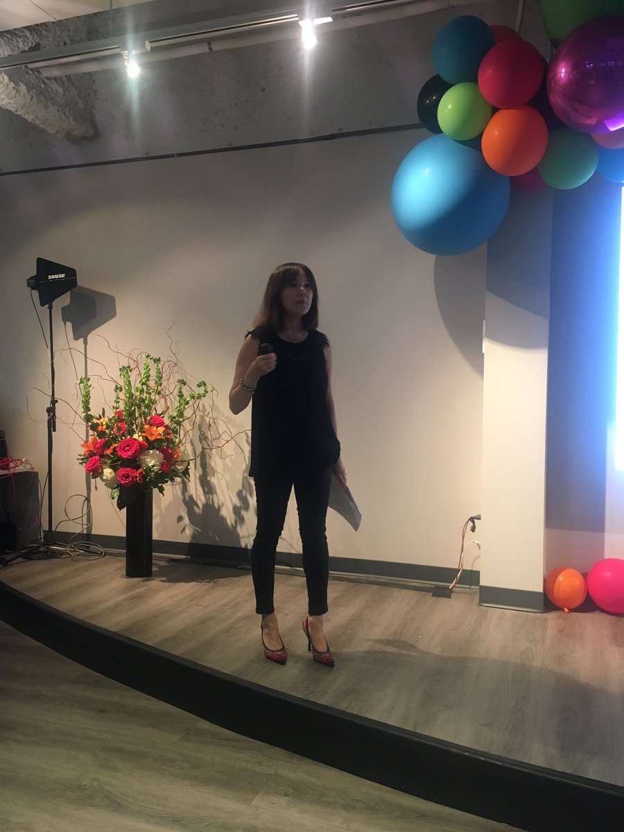 JulieWhiting's tweet photo. Anna Gomez being brilliant @annagomezCFO - inspiring, radiant and so smart! #BeBrilliant https://t.co/LdrO2SqxyO