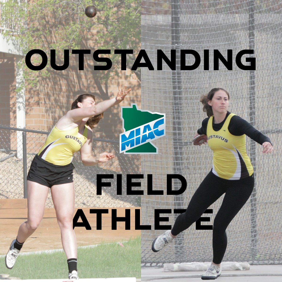 .<a href="/GustieTFXC/">GAC Track&Field/XC</a> Olson-Sola named Outstanding Field Athlete, seven others join on Women's All-MIAC Team #GoGusties

Release: athletics.blog.gustavus.edu/2019/05/16/ols…
