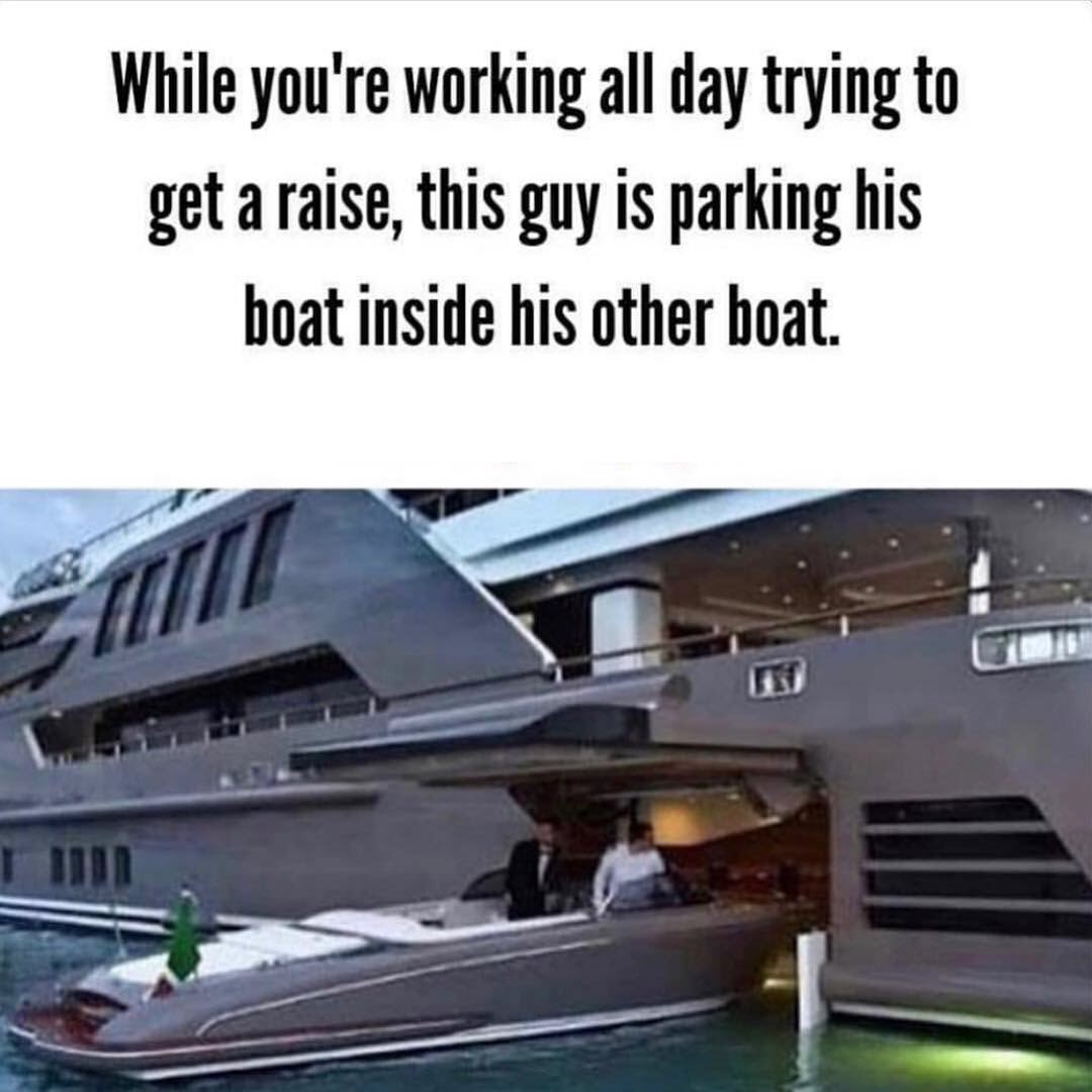 Do you want to be like this guy parking his boat inside the other boat? Comment your thoughts below.
-
-
#xrp #xrpthestandard #xrpcommunity #ripple
#cryptonews #love #fintech #btc #cryptmemes #inspiration #Entrepreneur # #luxurylifestyle