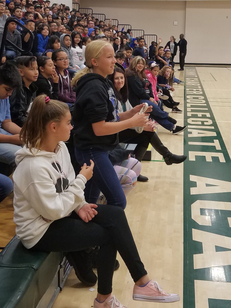 sheri_at's tweet photo. "Jonathan The Great" magician show for perfect attendance! #SCIAjourney #bsdproud https://t.co/UgRZlP0N30