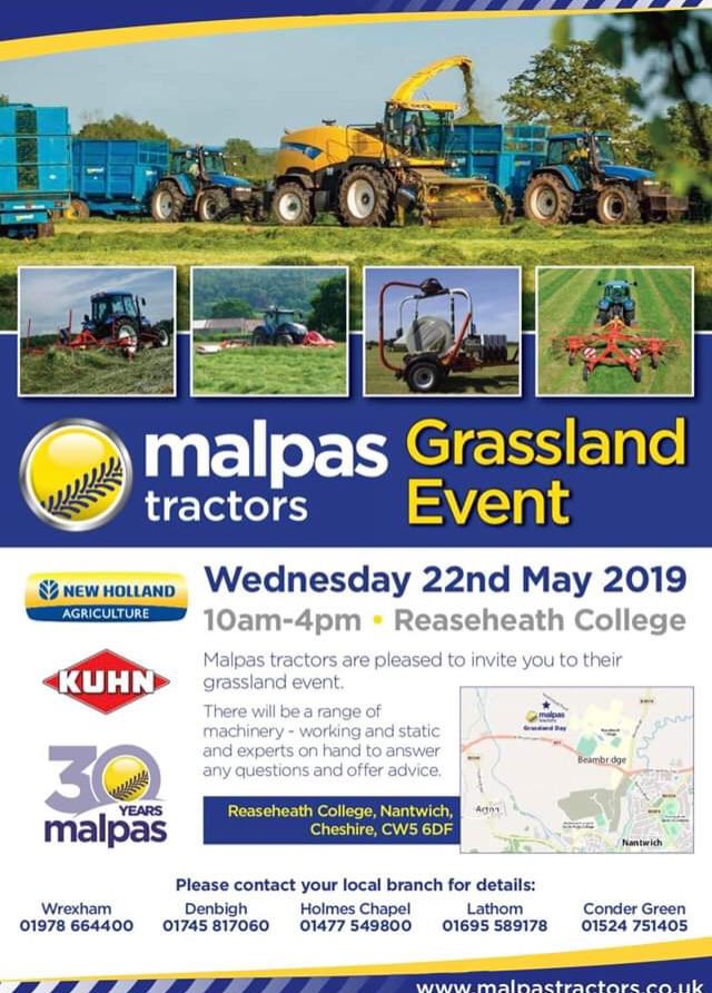If you never made it to @ScotGrassUK this week, don’t forget you can see some of the @KUHN_UK Grassland Range working next Wednesday with @MalpasTractors #qualityforage #ThisIsAgriculture #bestrongbekuhn @agrimachnews @The_Grassmen