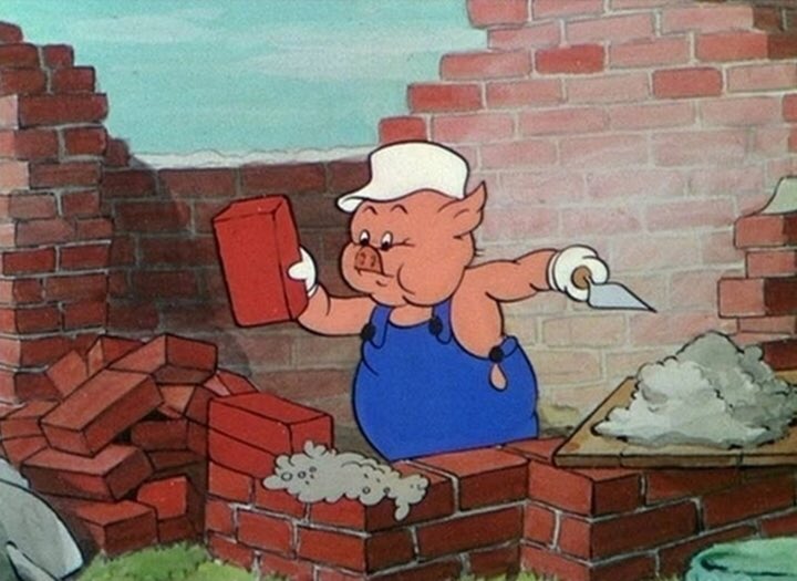 VPerezWMSWA129's tweet photo. A3: In class, like the 3 little Pigs, when faced with challenges we tend to create “straw” assessments to gauge learning. We know the “wolves” that await kids and can focus on teaching them to build fortified “brick” understandings that will stand the test of time. #SD129chat https://t.co/hljpmFEixn