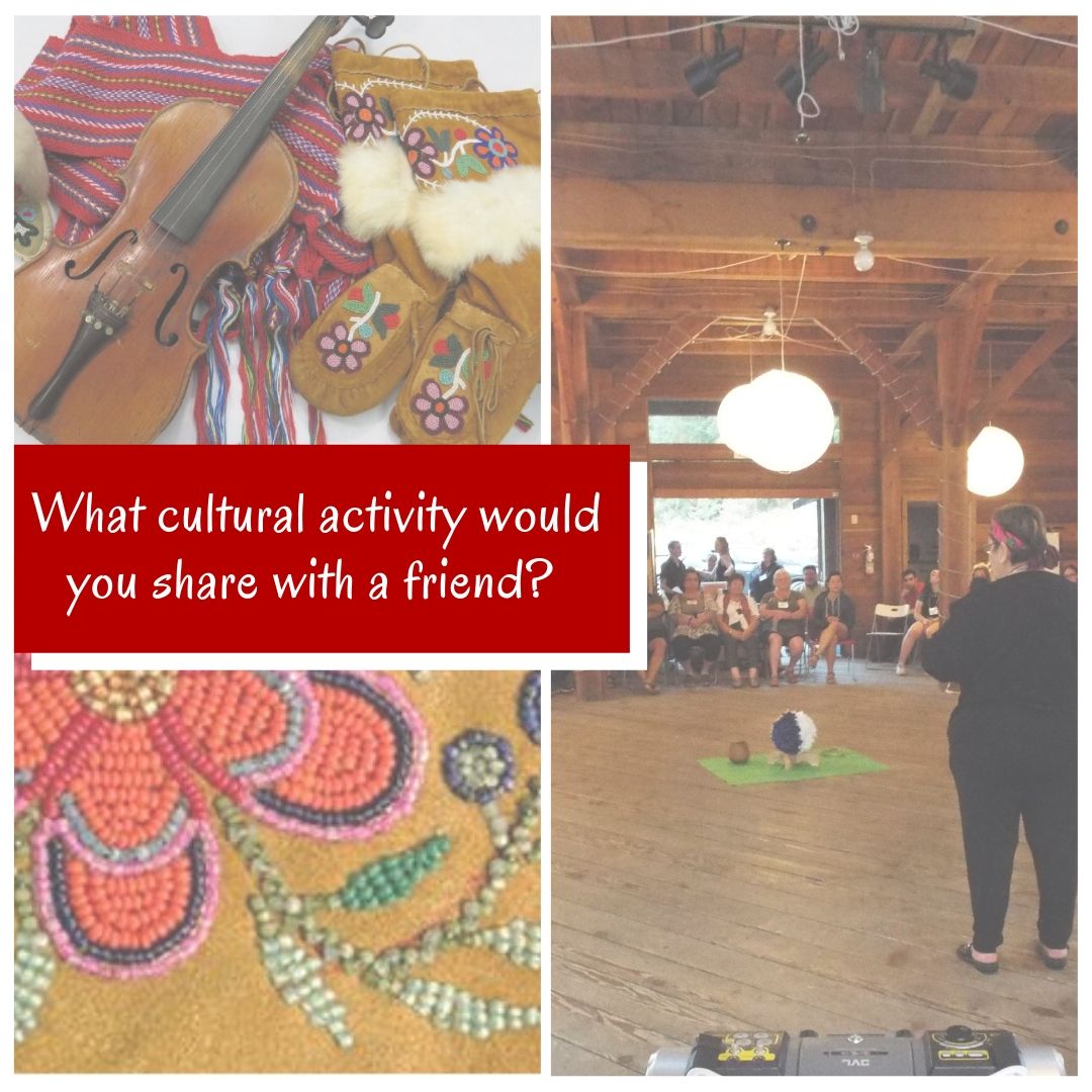 If you were introducing our culture to a friend, which cultural activities would you be most excited to share with them?
.
.
#metisculture #metisfiddle #metisjigging #metisyouthbc #metisspoons #metisbeading