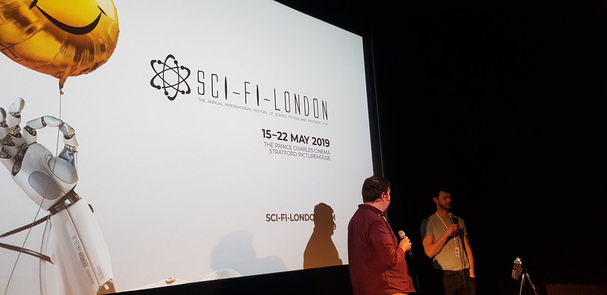 Scare158Steve's tweet photo. First film of tonight @scifilondon was After the Lethargy. A very enjoyable cross between an X files mythology episode &amp; 80s creature feature. The spooky forest &amp; ex military base setting added nicely to the dread. https://t.co/ggnBoDhS9A