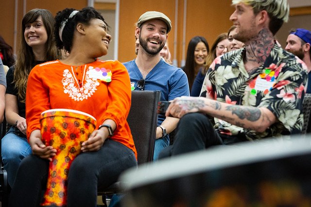 CM_Austin's tweet photo. The amazing experience we had at our event on the theme #CMinclusive would not have been possible without our partner @frogdesign Thanks for supporting our creative community! https://t.co/iM1pLnolyD