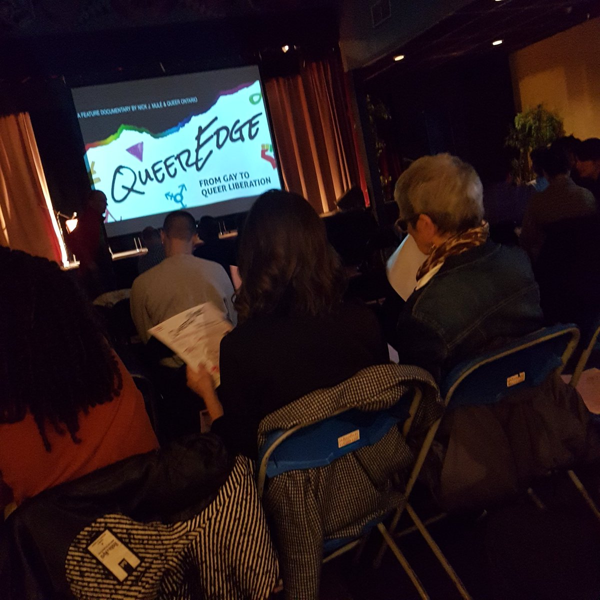 mattcelestial's tweet photo. In case you missed it:
Celebrating @queerontario's 10 years + #QueerEdge, a screening on queer liberation. https://t.co/BD1WNvWSi8