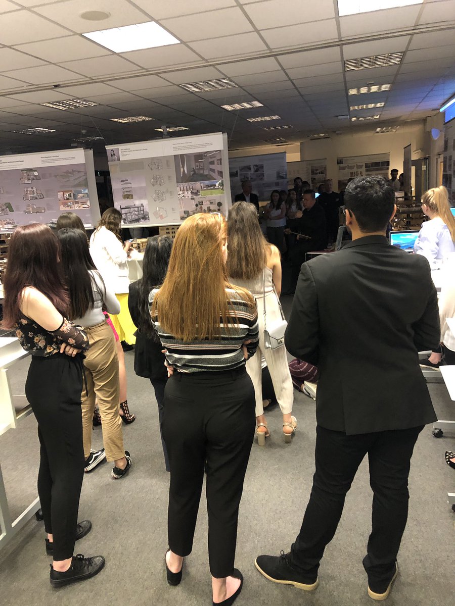 Dianacelella's tweet photo. What a fantastic Interior Architecture and Design Show @covcampus this evening.  Very impressed with the quality and diversity of the Designs. #SBIDcentreofexcellence #Designgraduates #Interiordesign https://t.co/OL7MzrVdo7