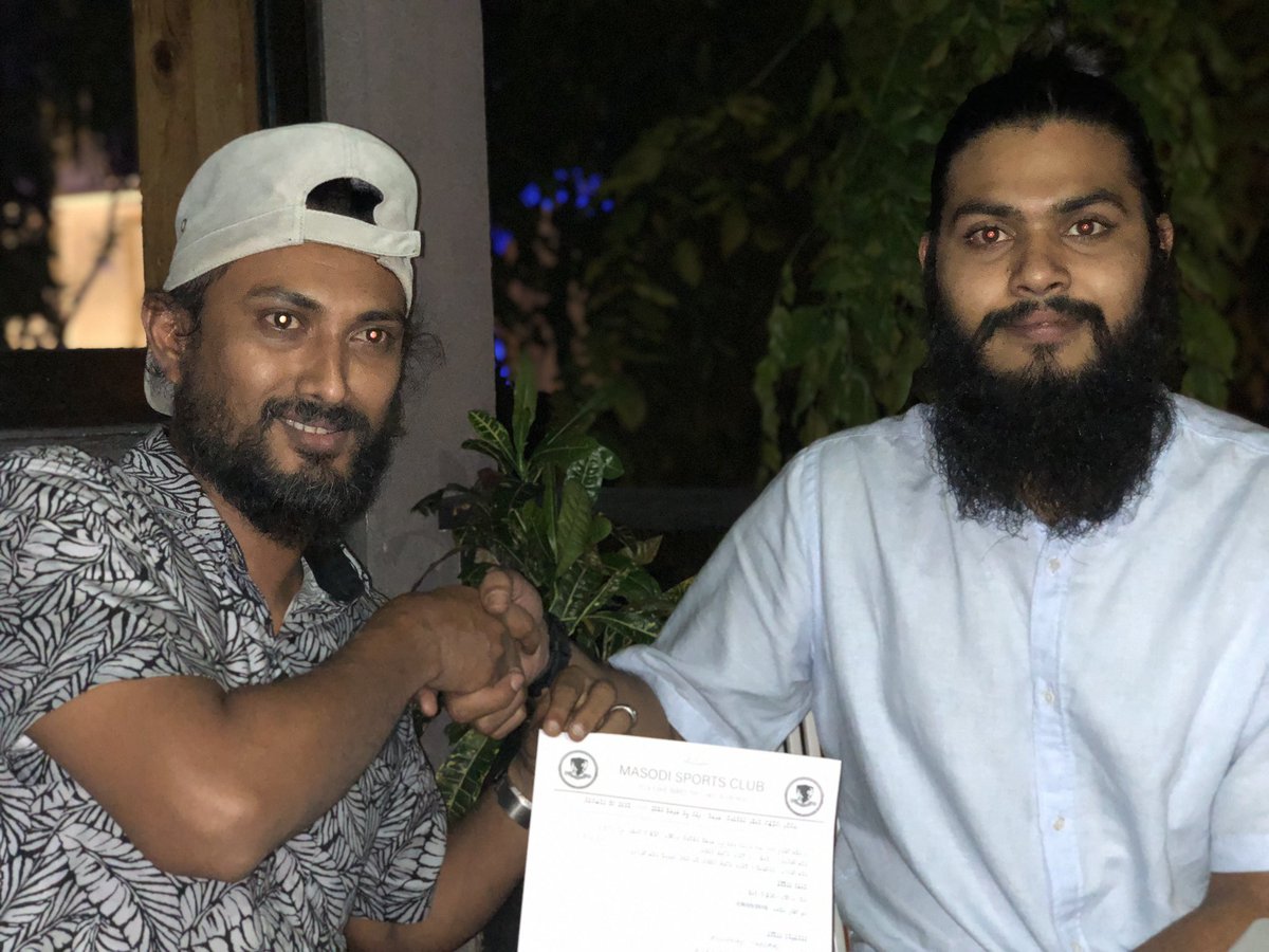 Fitr Eid Baibalaa Tournament 2019.

Faudy Signing To @ClubMasodi For Baibalaa 2019. Welcome To @ClubMasodi .

Fly Like A Bird 🦅 Die Like A HerO ☝️