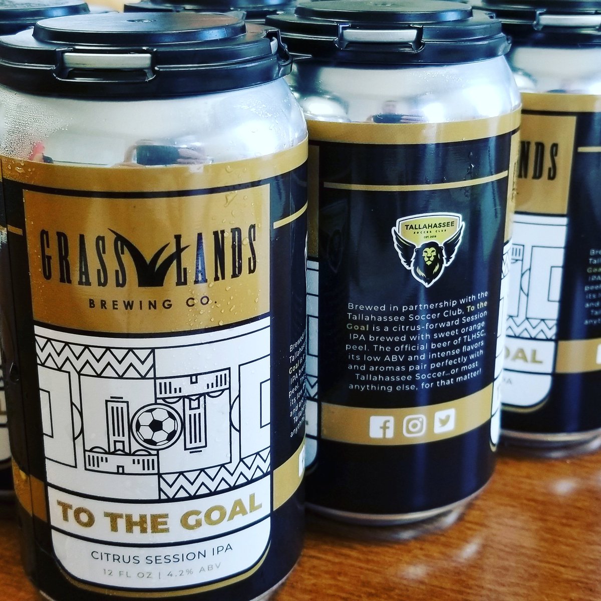 JoePio82's tweet photo. We got ours! #ToTheGoal #tlhbeerscene #InauguralCanningInauguralSeason https://t.co/T3bq6vdbeX