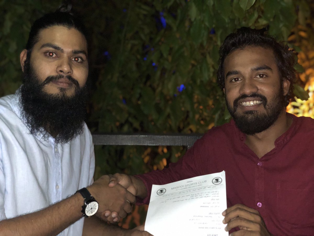 Fitr Eid Baibalaa Tournament 2019.

Thol Signing To @ClubMasodi For Baibalaa 2019. Welcome To @ClubMasodi .

Fly Like A Bird 🦅 Die Like A HerO ☝️