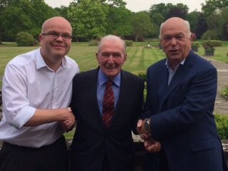 michaelhortin's tweet photo. 76 years ago, 19 Lancaster Bombers with 133 aircrew took off from RAF Scampton on Operation Chastise.  53 men aboard 8 Aircraft were killed that night. I count myself very fortunate to have met and interviewed the only remaining dambuster Lincolnshire’s Johnny Johnson. https://t.co/DitoolnflU