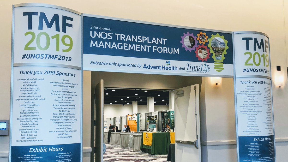Unos On Twitter And That S A Wrap For The 2019 Unos Transplant