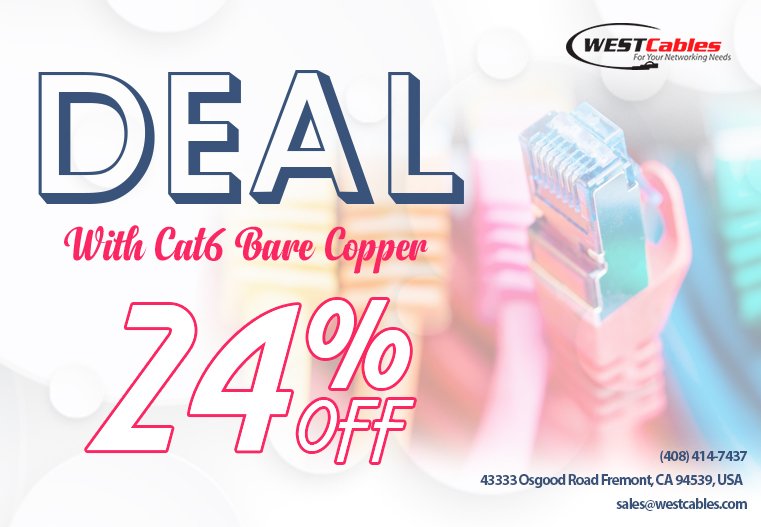 WESTCables's tweet image. WESTCables is Running a sale on cat6 plenum bare copper, 24% Off. Only few boxes left. bit.do/eSzRE
#Wire #Ethernet #Cat6Plenum #Cat6PlenumBareCopper #BareCopperCable #Cat6BareCopper #Cat6BulkPlenum #Cat61000ftPureCopper #Cat6PureCopper