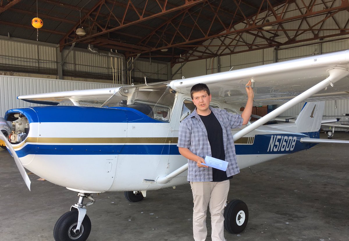 BPLA 10th grader, Andrew C., demonstrates real-world learning during his spring exhibition.