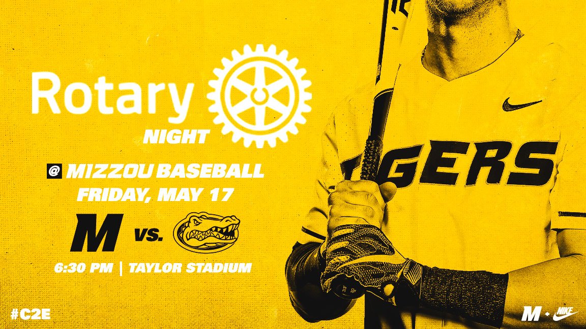 Columbia_Metro's tweet photo. Rotary Night at Taylor Stadium May 17.  All Rotarians, family members and friends are encouraged to attend.  Cost is only $15 per ticket.  Contact Brad Martens from Columbia South for details at martensb@health.missouri.edu.   @CoMoRotarySouth https://t.co/aECIn8aM0i