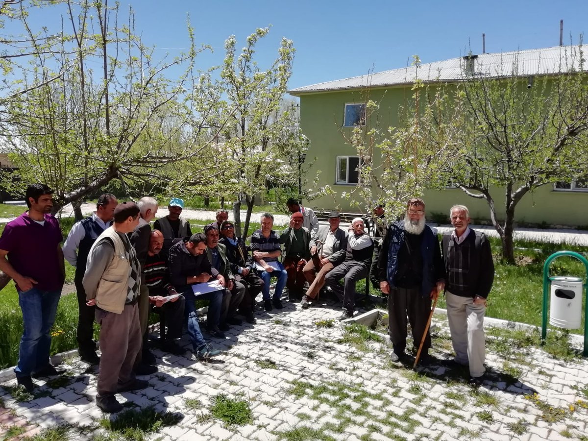 Karagunduz köyü çiftçi ziyareti.
