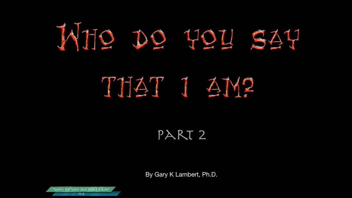 TorahClass's tweet image. #NewTeaching from Gary Lambert at #ShemaConnection: How Does YHWH See Yahshua?
vimeo.com/336443524