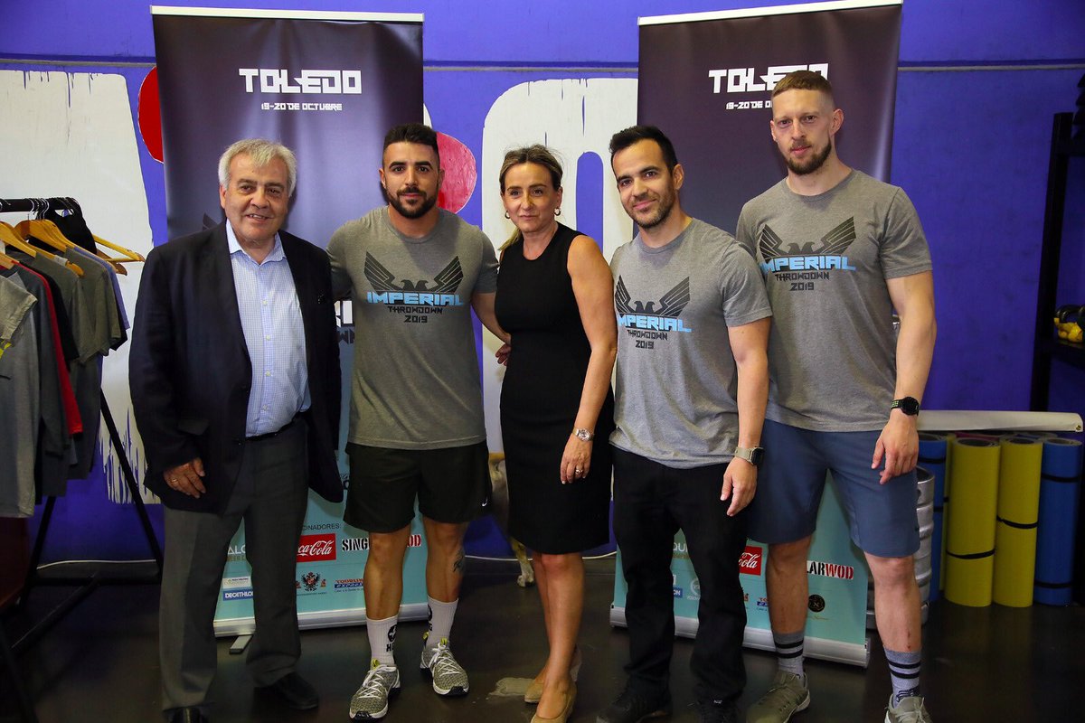 milagrostolon's tweet photo. #Toledo es el escenario perfecto para atraer pruebas deportivas y en octubre acogerá el Imperial Throwdown, un campeonato de Cross Training en el participarán cerca de 300 atletas con la organización de @AceroCrossFit y el @toledoayto ✌🏻 #MásToledo https://t.co/vTyasudgu7