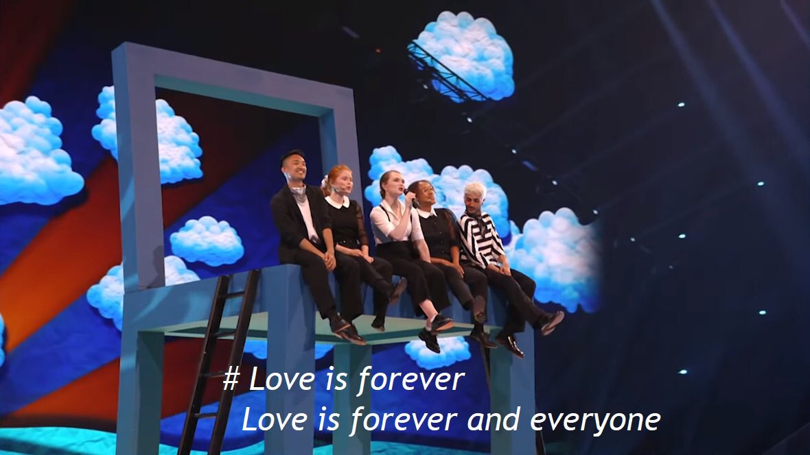 CommonESCGirl's tweet photo. I have two moods. There is no in between #Eurovision #DEN #ISL https://t.co/9vJ7OWjBTD