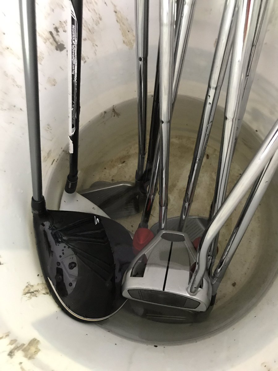 jconn243's tweet image. Trying to wash the “play like shit” off these bad boy.... #StillFun #ImBad #BeersGood