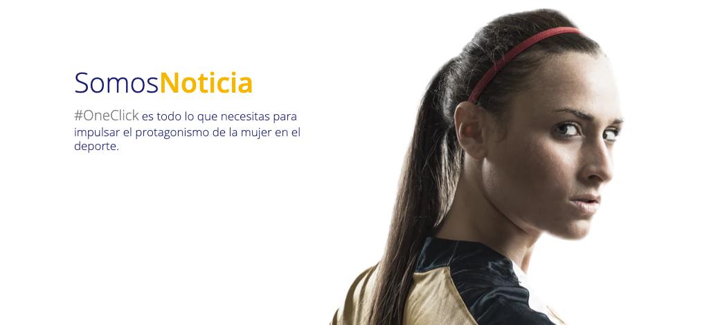 DigitasWysiwyg's tweet photo. ¿Sabes que solo un 4% de las noticias de portada de los medios deportivos responden a deporte femenino? Para solucionarlo, hemos desarrollado junto a @Visa_ES #SomosNoticia, para que en #OneClick veas las portadas de @diarioas o @marca de otra manera. 😉 https://t.co/cVpElCVf0E https://t.co/UXDIAqSuGQ