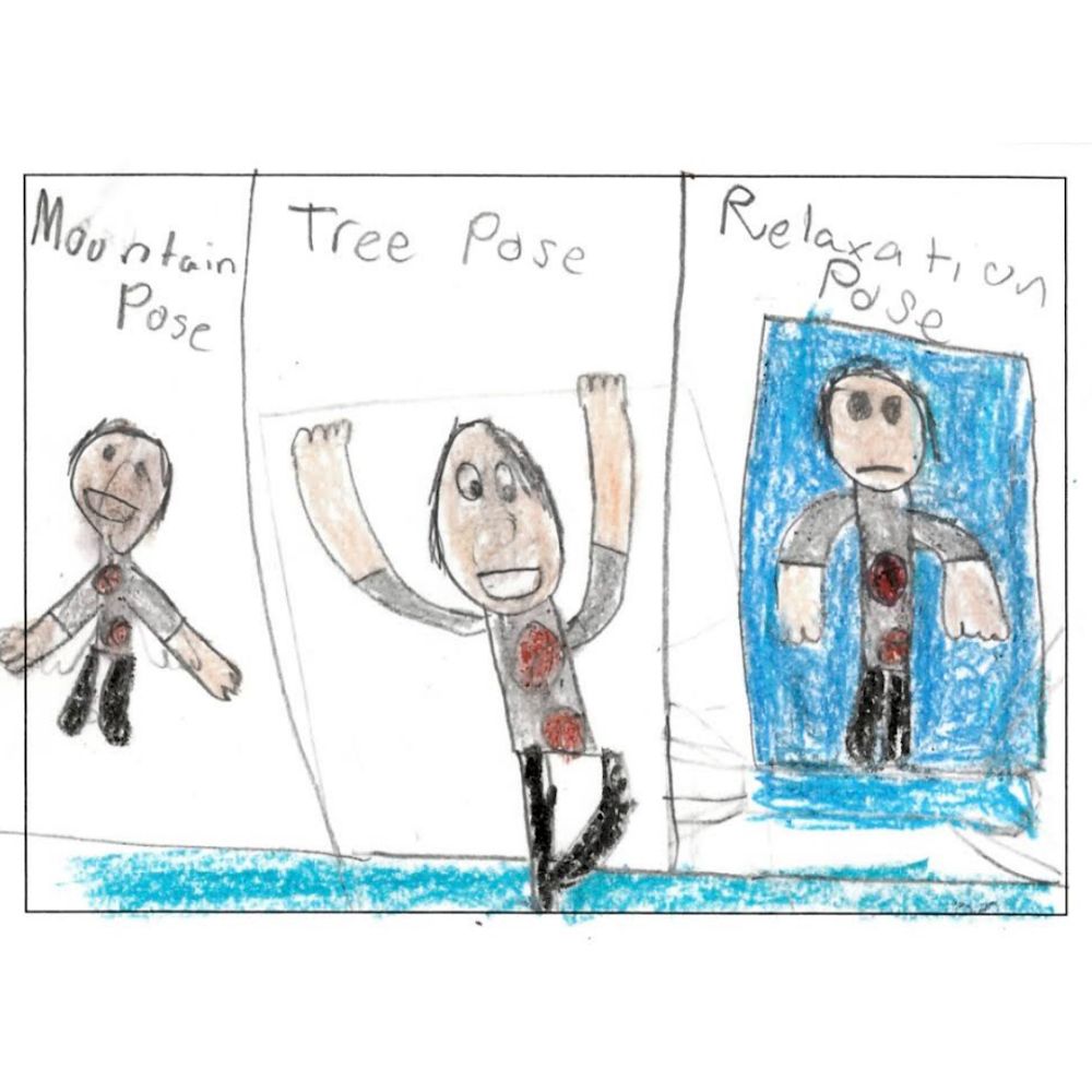 bentonlearning's tweet image. “Yoga helps me take out all the stress and madness out of my body and makes me much happier and much calmness...I like yoga a lot and thank my yoga teacher. It's important to focus in yoga because you may trip and fall” - 5th grader, PS 95X in the Bronx