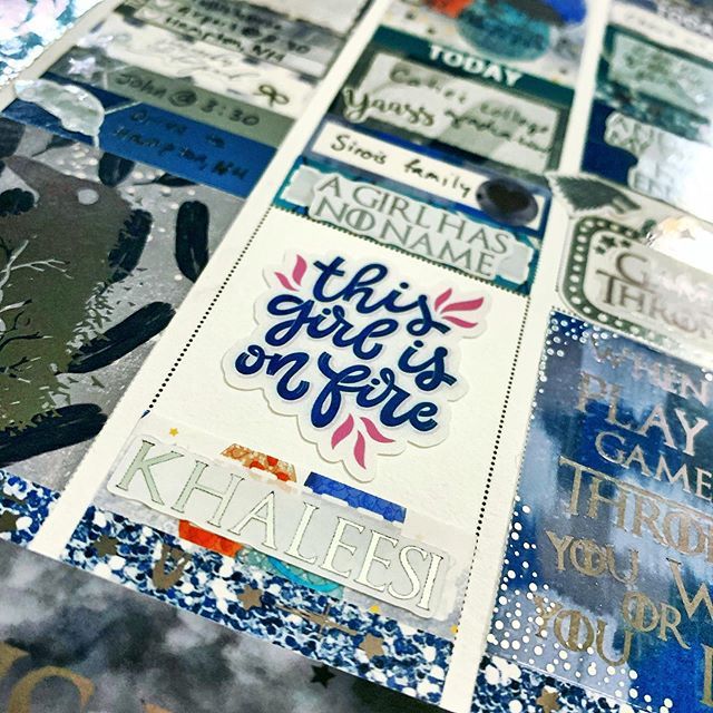SparklyMalarkey's tweet photo. I think I just maxxed out my planner sticker combo: my spitfire sister-in-law is graduating Saturday, this Sunday is the Game of Thrones finale (she reminds me of both Arya and Daenerys, for better or worse), and this sticker is from a Woman’s Rights she… https://t.co/ISMMrfFgsk https://t.co/p02zwrhdS6