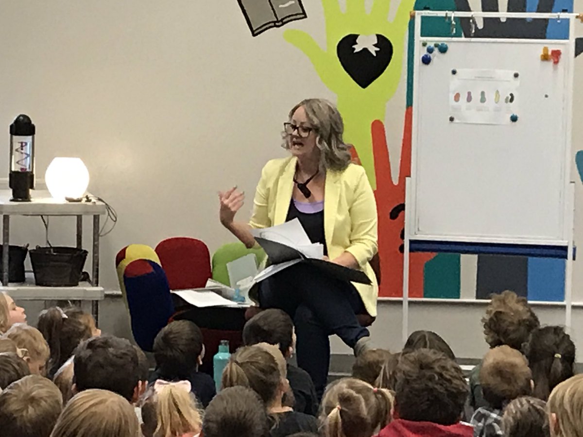 Author visit from our very own Jaleesa Grzech!