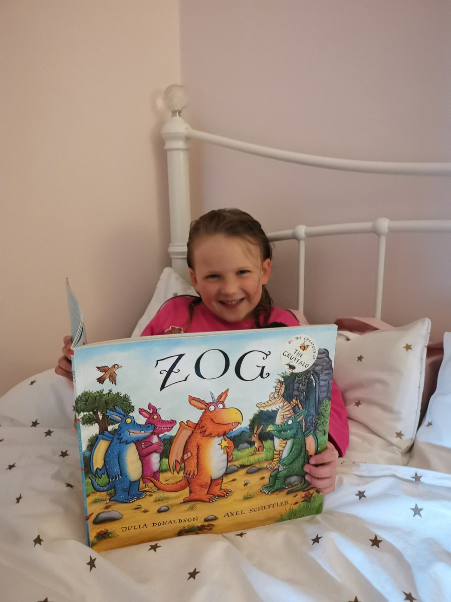 atthueissj's tweet photo. @CCPSLichfield Zara enjoyed reading Zog as her bed time story. One of our favourites! https://t.co/DFcsaGgVvv