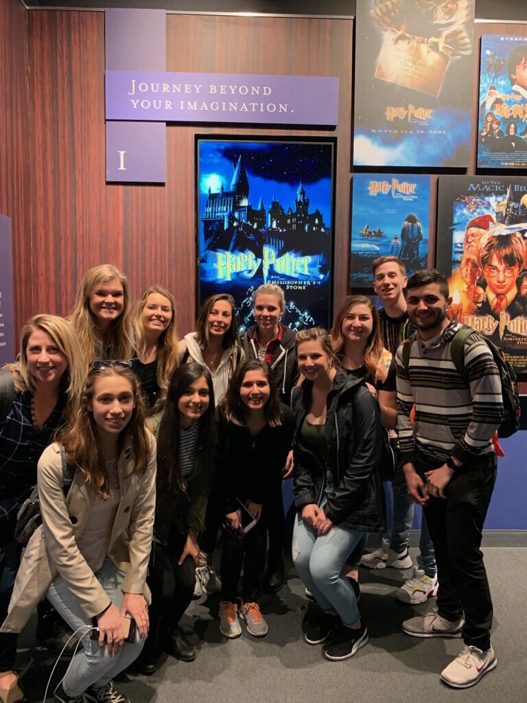 CSU_Biz's tweet photo. Our London study abroad students took a break from their research today to visit the Warner Bros. Harry Potter studio tour! 
#csustudyabroad https://t.co/KJCpY0KZk3