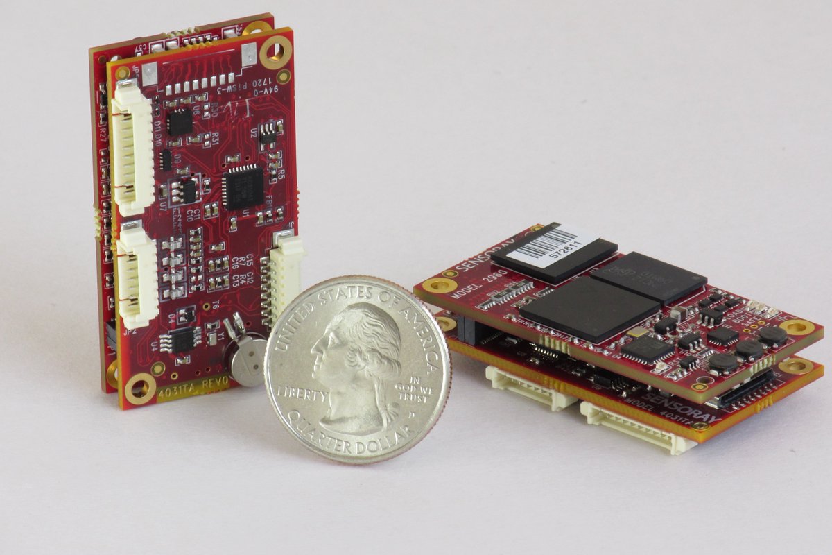 Sensoray's tweet image. Sensoray introduces 2 new ultra compact HD -AHD-TVI-CVI video capture devices optimized for embedding in OEM systems. A flexible hardware platform can be configured as a standalone digital video recorder (DVR), model 4031, or a USB video capture device, model 2231.