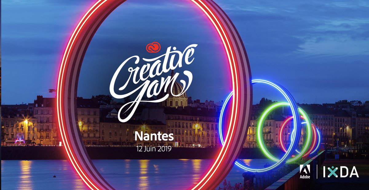 IxdaNantes's tweet photo. On a la date ! 12 juin #CreativeJam @AdobeXD à #Nantes ouvert à tous les étudiants en#design numérique #ixdesign #uxdesign compétition chez @HM_UX_designlab pitchs @CantineNantes + d’infos à venir #SaveTheDate https://t.co/M2B2AqC4bA