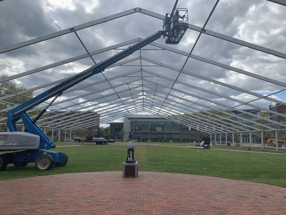 WPICommencement's tweet photo. State of the Quad at 4pm Thursday #wpi2019 https://t.co/weJukEEKmM