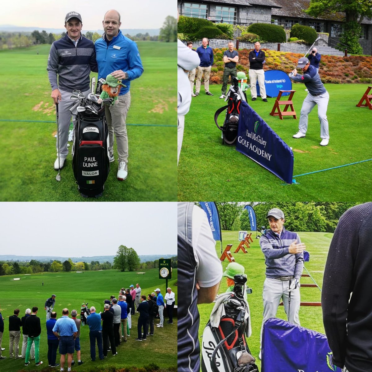 It was great to welcome @dunners11 to the @mcginleygolf Academy at @mountjuliet today for a @bankofireland Corporate Golf Event! #Golf #MountJulietGolf #MountJulietEstate #PaulMcGinleyGolfAcademy #GolfDigest #corporategolf #Learning #Kilkenny