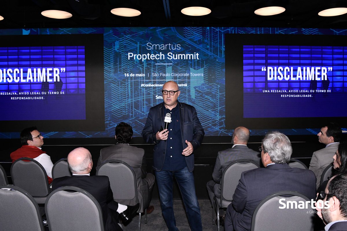 smartusbr's tweet image. Encerrando o Smartus Proptech Summit 2019, Romeo Deon Busarello, diretor de marketing da Tecnisa, comenta como o mercado imobiliário tem evoluído ao utilizar as tecnologias disponíveis. #SmartusProptechSummit #Proptech #SãoPaulo #SP #Smartus