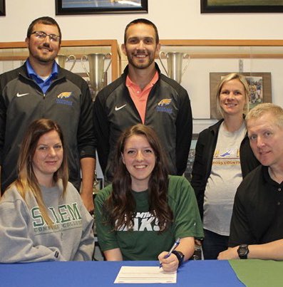 sccmightyoaks's tweet photo. #SCCAthletics sends a huge welcome to our new signees to #sccWXC and #sccWBB
1st πΈ:
Emily McGlamery a cross country senior from Pennsville Memorial High School.
2nd πΈ:
Kathryn Glaspe, Rahzirah Blocker and Nicole Focht https://t.co/RlVD33BxUo