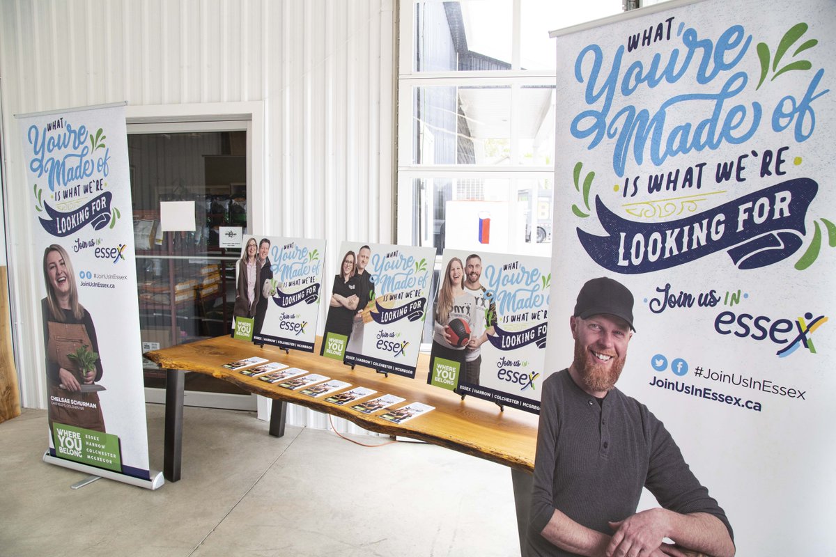EssexON's tweet photo. This week we launched the #JoinUsInEssex business attraction campaign, which puts local business owners front and centre!

Huge thanks to all those who participated and stay tuned for more as the campaign gears up. 

More on the campaign at the link below:
https://t.co/XHQOLd7E1d https://t.co/1JPQM273Hc