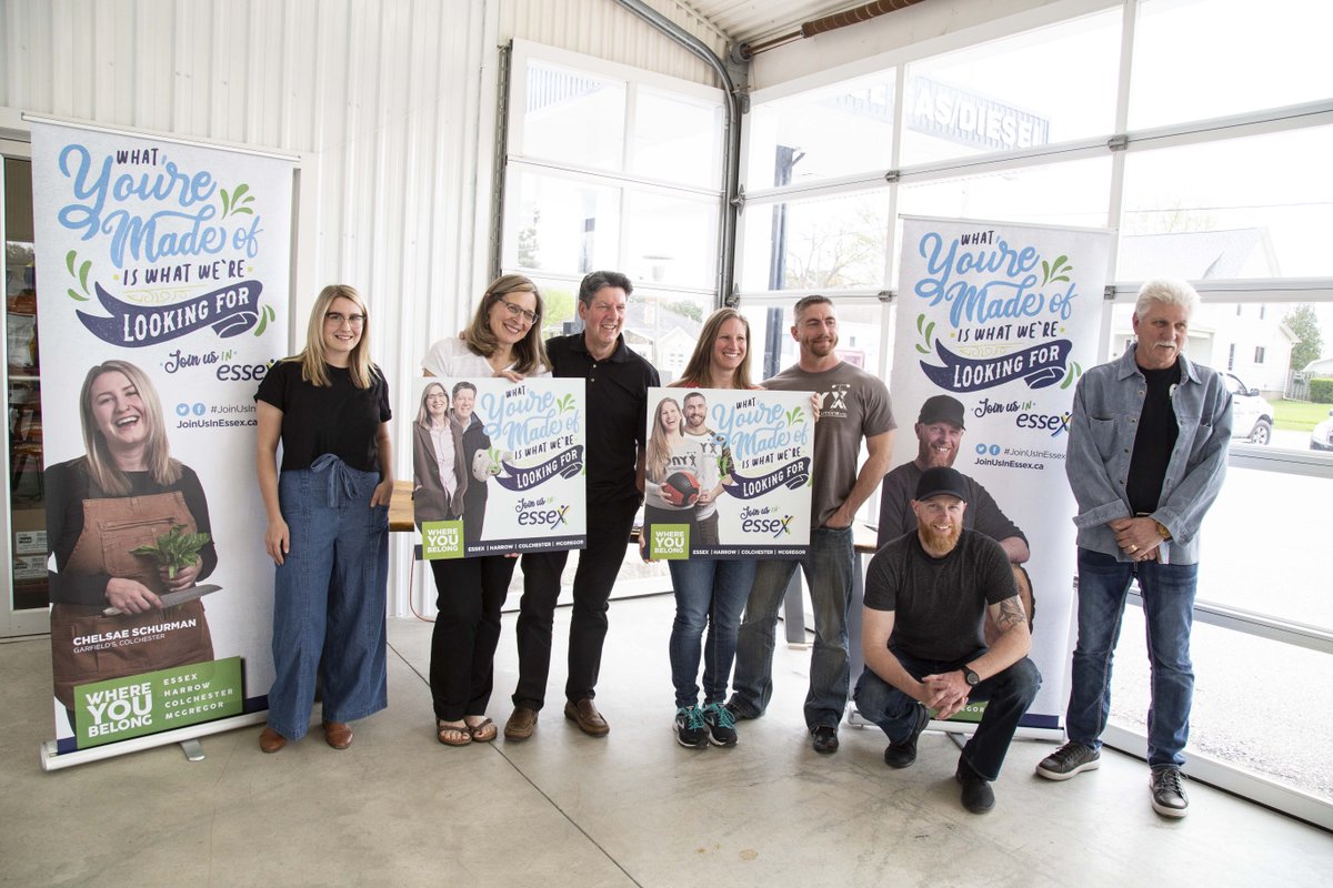 EssexON's tweet photo. This week we launched the #JoinUsInEssex business attraction campaign, which puts local business owners front and centre!

Huge thanks to all those who participated and stay tuned for more as the campaign gears up. 

More on the campaign at the link below:
https://t.co/XHQOLd7E1d https://t.co/1JPQM273Hc