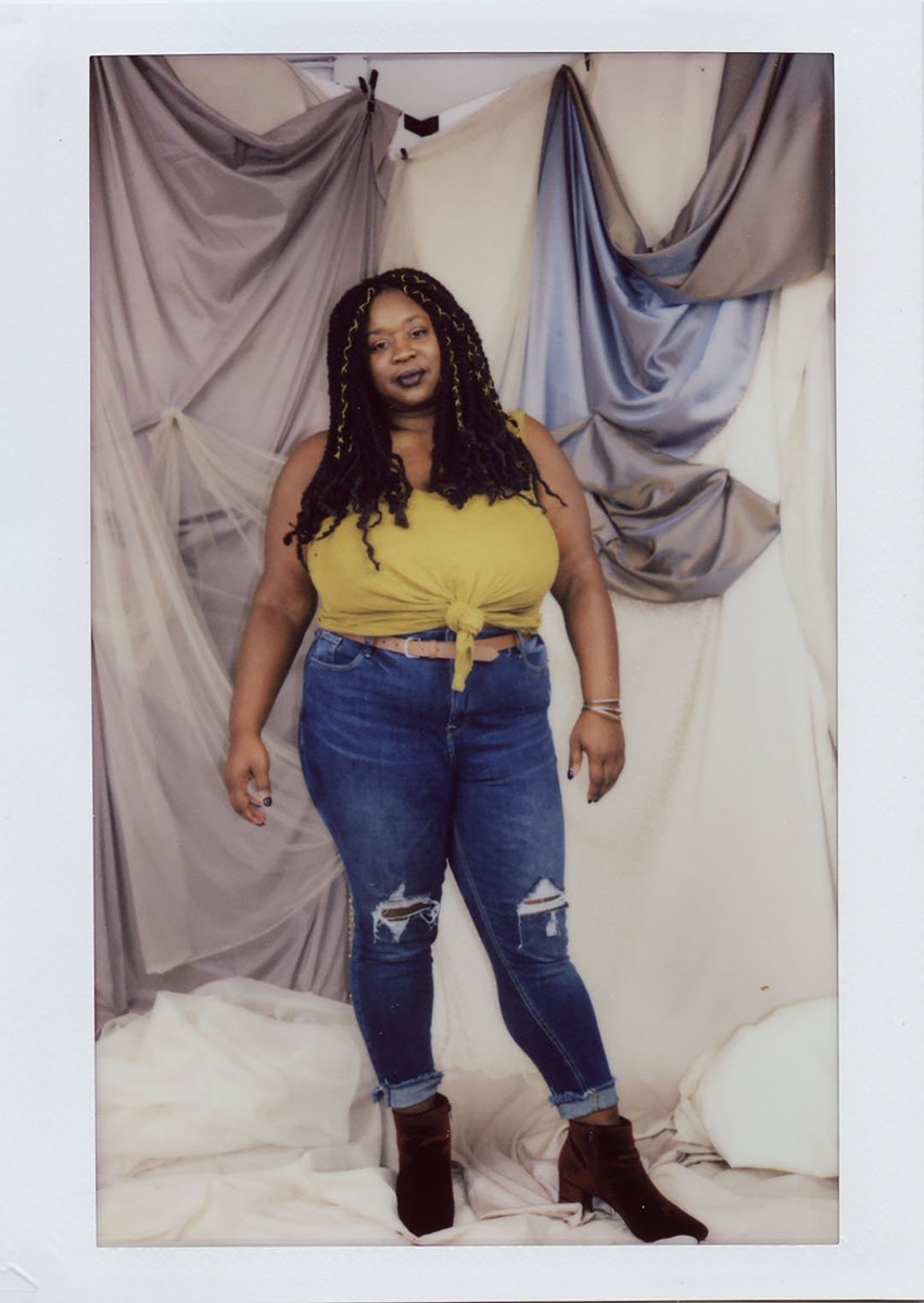 ICPhotog's tweet photo. "Pur·suit" by #ICPalumni Naima Green (MFA'18) is a portrait of queer and trans people, people of color, and groups that continue to be marginalized. See the photos during the latest #ICPprojected. https://t.co/uaxqz76z6Z https://t.co/hqsEk2vBhl