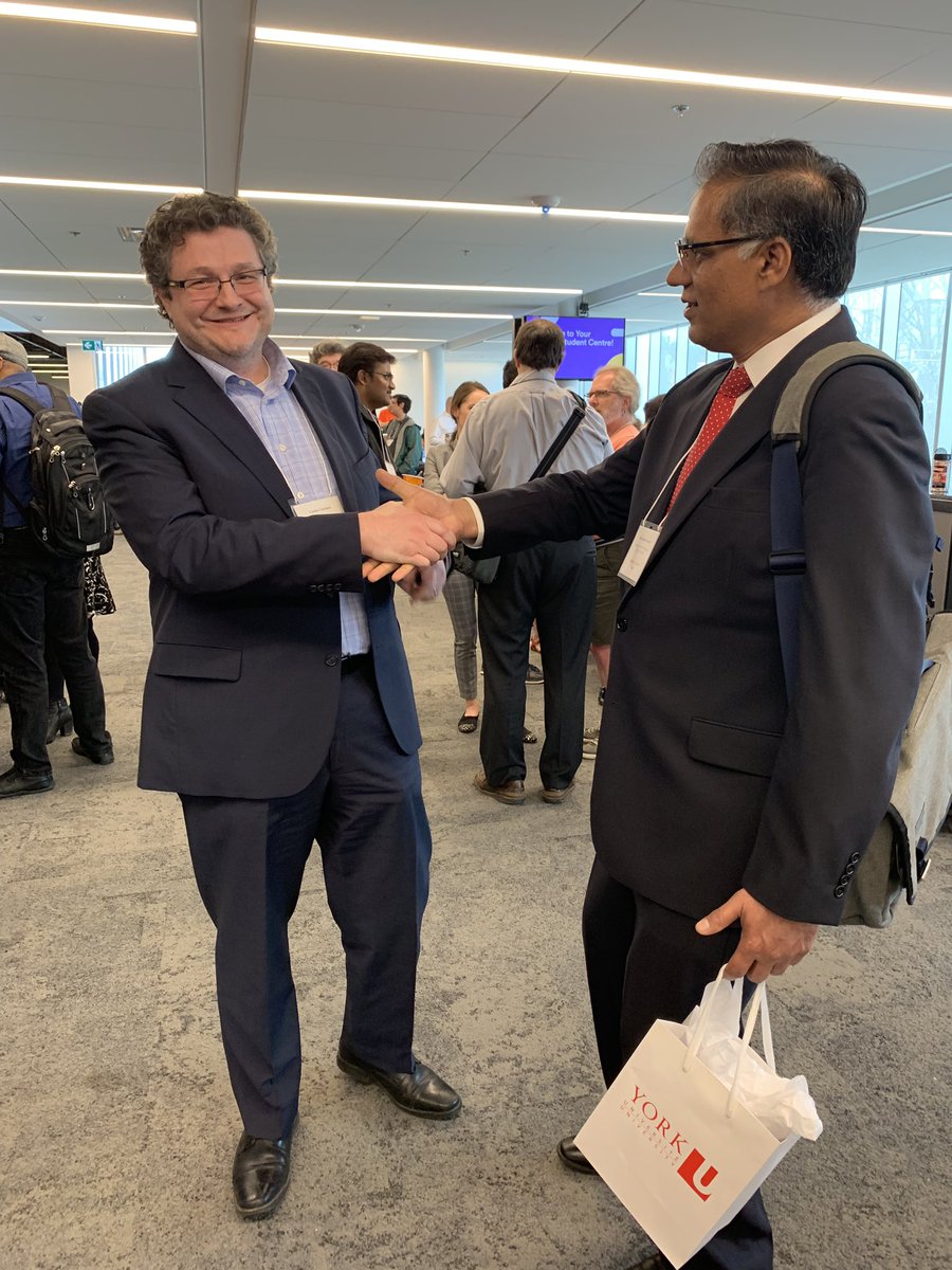 MarkOrlan's tweet photo. Some really great camaraderie at today’s #YorkITDay. Great to hear stories from around the pond and to be able to share stories with the rest of YorkIT. #LeadIT #YorkU https://t.co/flmmOPp3zh
