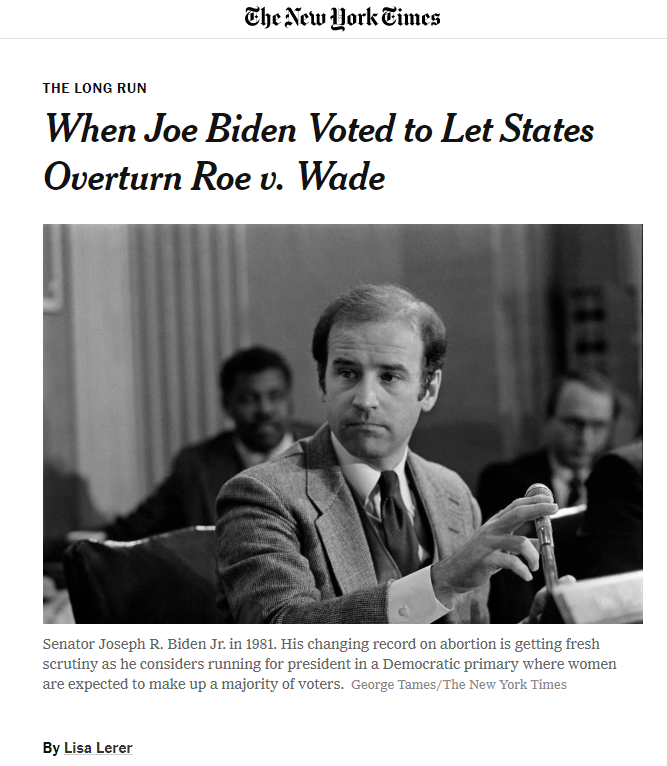abraveturtle's tweet photo. Bernie Sanders 1981: A woman should have the right to an abortion and control over her own body.

Joe Biden 1981: A woman shouldn’t have the sole right to say what should happen to her body.

And THAT's why I support Bernie. He's been right on every issue decades before the rest. https://t.co/HFEyfZ4k0L