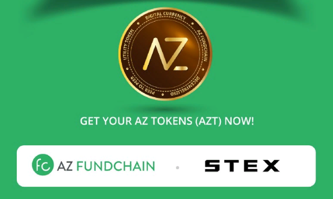 azfundchain's tweet photo. The native #AZT token will be the fuel of smart contracts that are being created within the #AZFundchain platform.  #Tokensale is live in 2 sessions with BTC and ETH currencies.
https://t.co/bXaKyVIbds - buy AZT using BTC or
https://t.co/5xPGclppr7 - buy AZT using ETH on #Stex https://t.co/1sUIhgFlZw